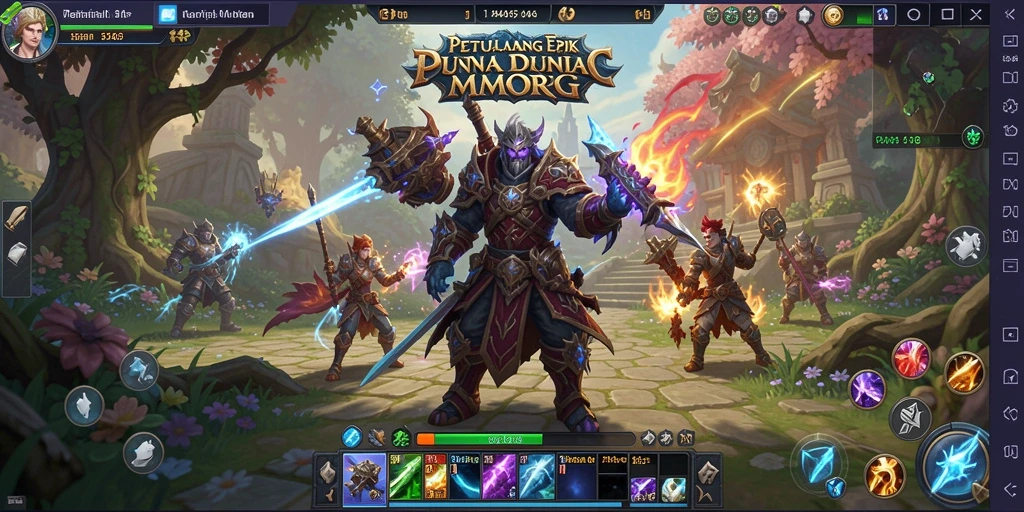 Tangkapan layar gameplay epik dalam dunia <strong>3446</strong> yang menampilkan pertarungan menarik.