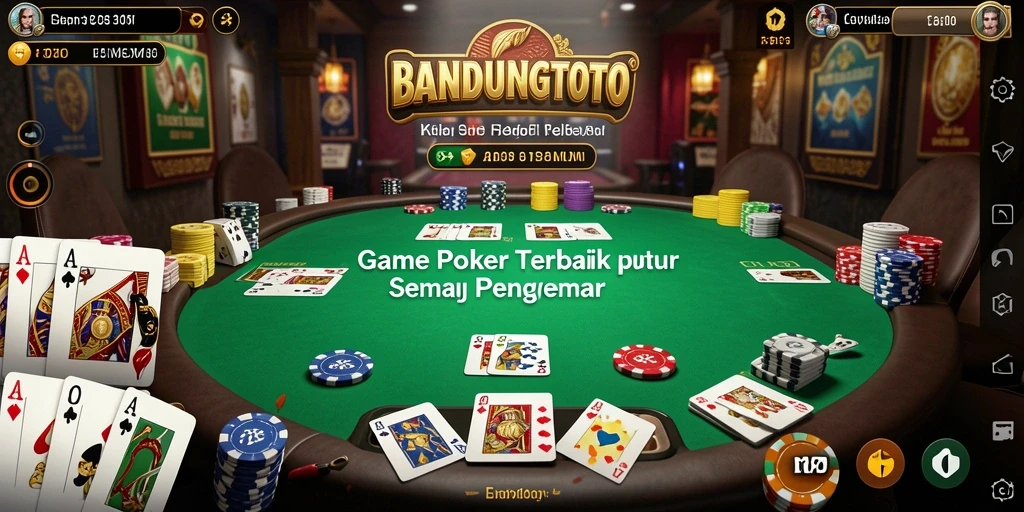 Tampilan gameplay menarik dari aplikasi BANDUNGTOTO.
