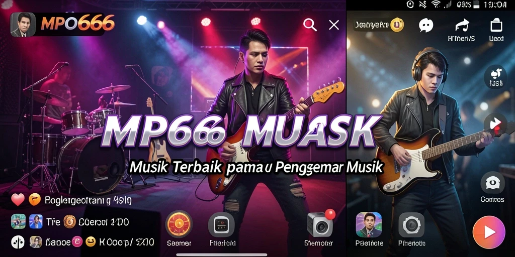 Tangkapan layar MPO666 menampilkan gameplay yang seru dengan musik.