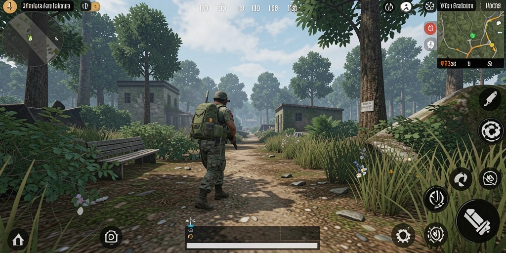 Tangkapan layar utama VT38 menampilkan gameplay simulasi yang mendebarkan.